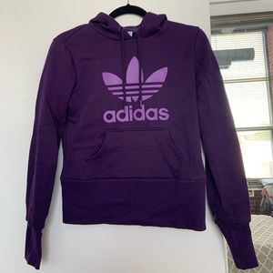 Adidas Originals Trefoil Purple Hoodie